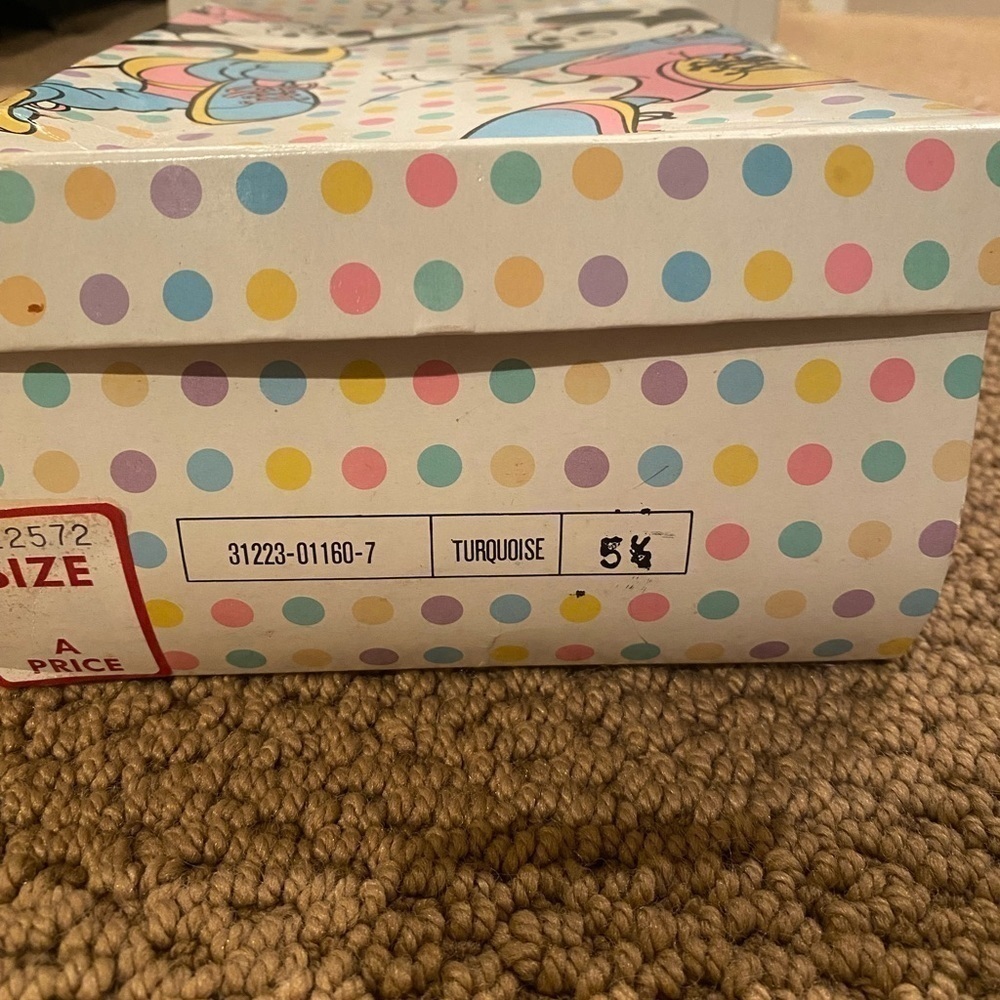 Vintage Mickey & Minnie Mouse X Laced Floral Converse Shoes - Picture 8 of 9
